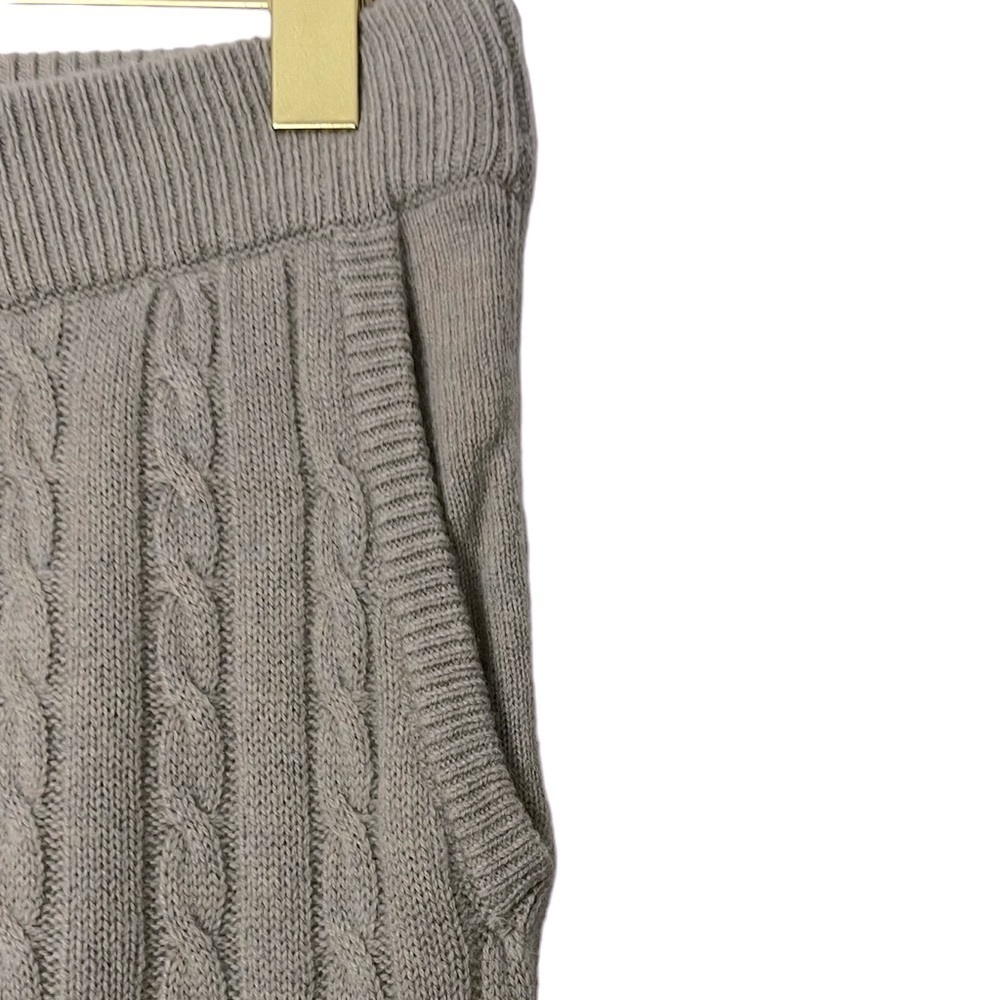 ATM ANTHONY THOMAS MELILLO CASHMERE WOOL BLEND CABLE KNIT JOGGERS PANTS SZ M NEW - Picture 5 of 11